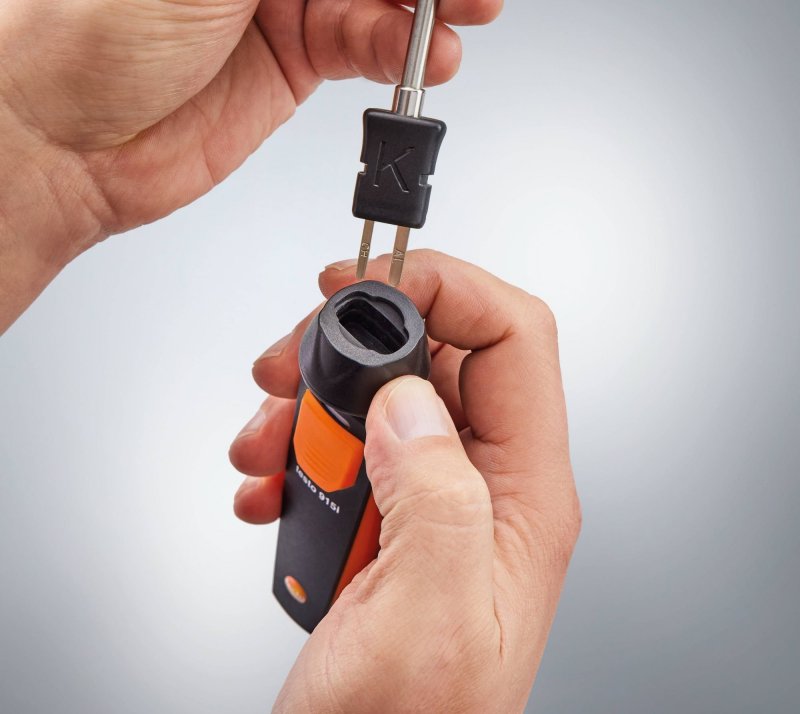 Testo 915i - Bezdrôtový teplomer s ponorna/vpicha sonda -50 až +400 °C